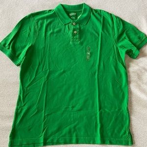 NEW Arizona Jean Co. L Green Polo